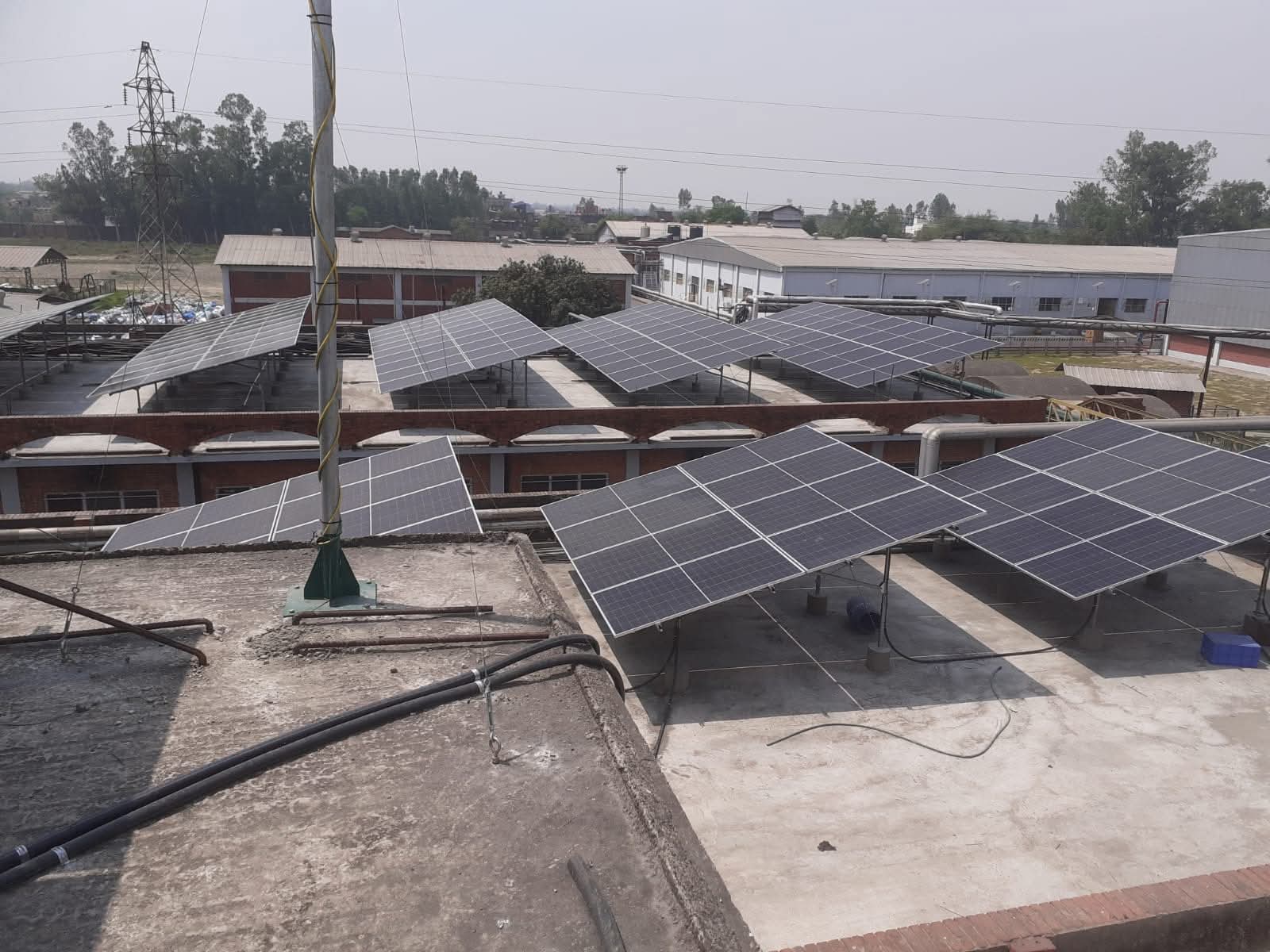 Dabur Nepal Pvt. Ltd. Solar Setup